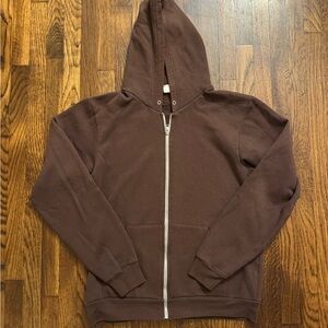 Y2K American apparel zip hoodie size medium